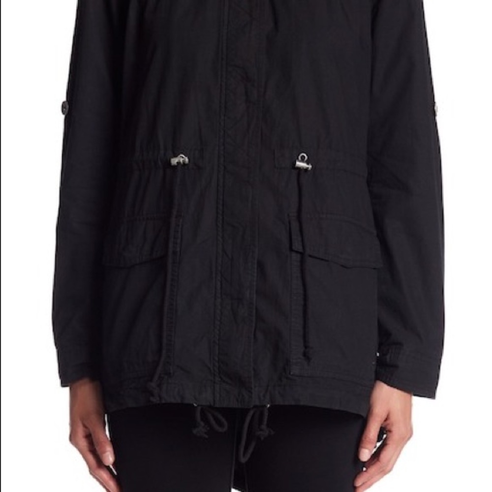 Levi’s Windbreaker Black/Camo Bomber Jacket